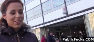 Public Amateur Babe Banged Private For Cash