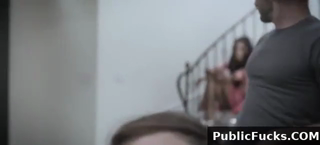 Shy Teen Recorded And Fucked In Public At A House Party